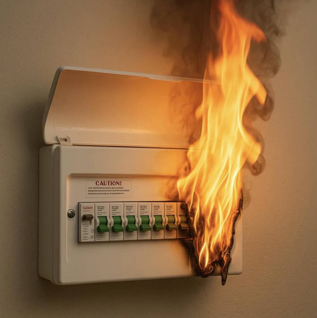 consumer unit fire